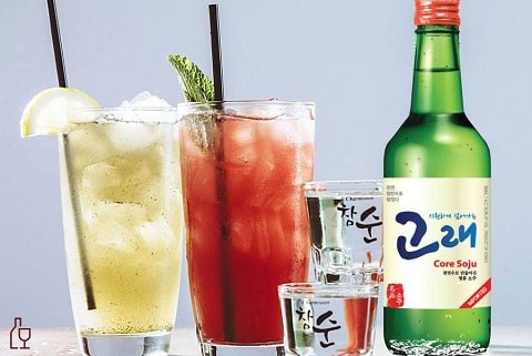 6 Cách Pha Cocktail Rượu Soju 